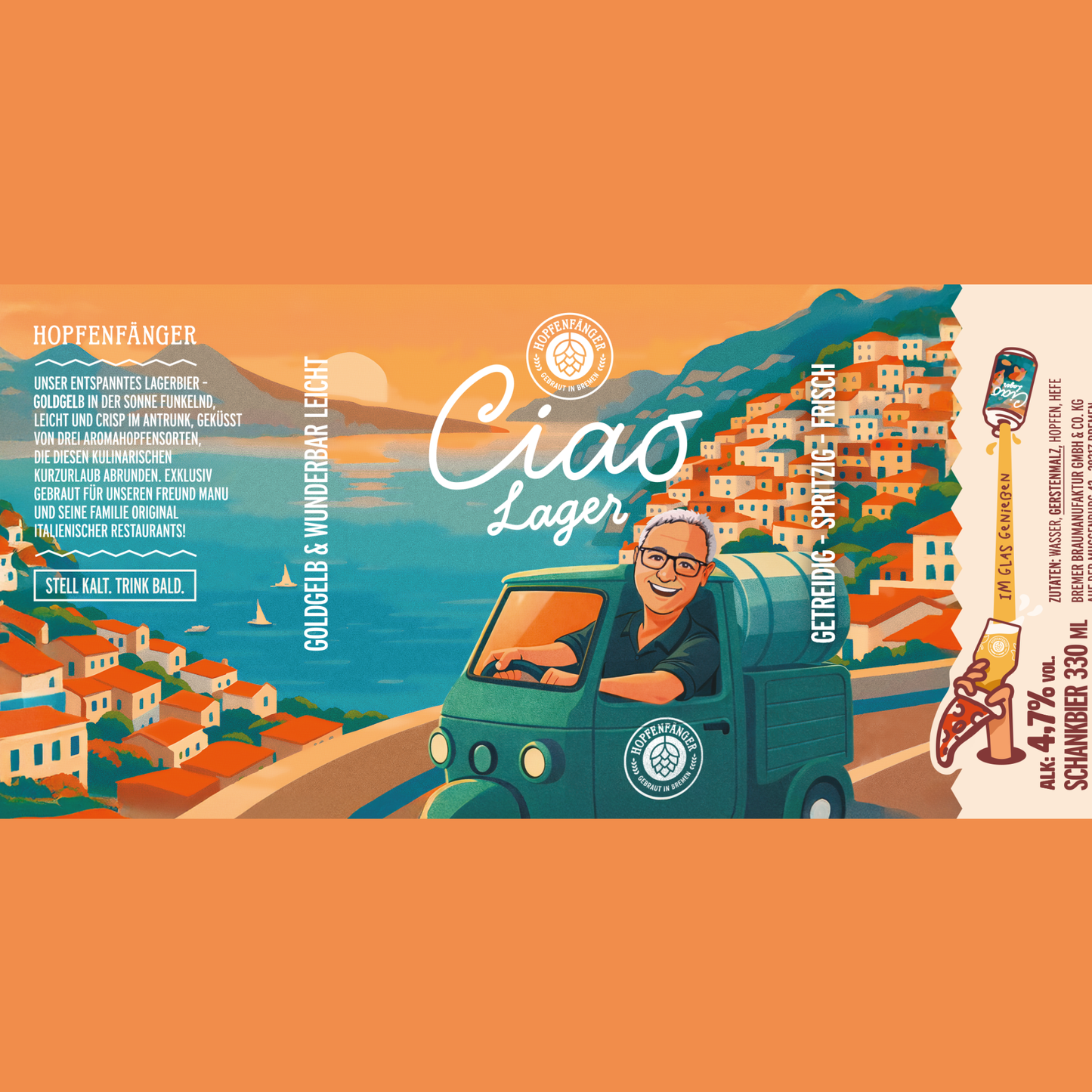 CIAO Lager 330ml