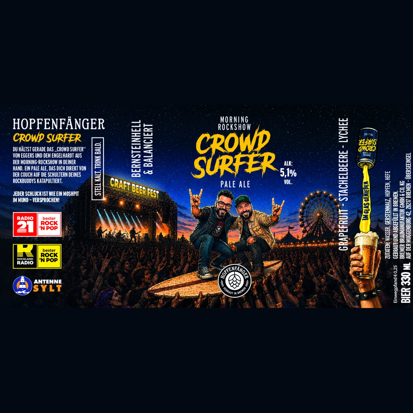 CROWD SURFER 330ml