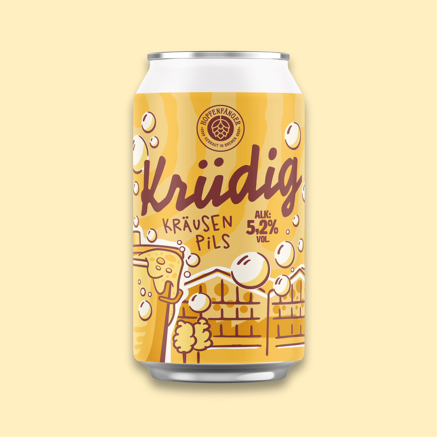 Krüdig Kräusen Pils 330ml