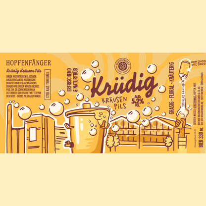 Krüdig Kräusen Pils 330ml